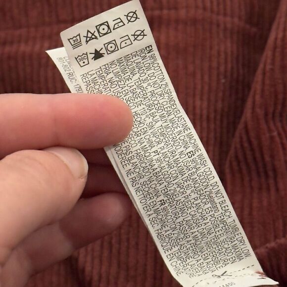 NWOT Forever 21 Plus Size (0X / XXL) Corduroy Mini Skirt, High Waisted, Button-F - Picture 12 of 14